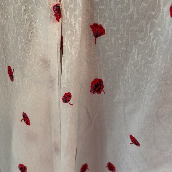 rag & bone floral Zoe dress white M - Picture 9 of 10